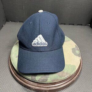 Adidas Navy Blue Logo Baseball Cap Adjustable Fit Sportswear